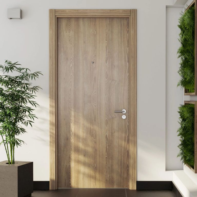 Puerta de Melamina Casatto Interior - 60 x 210 cm - Miel Pelikano