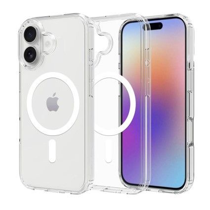 Funda Clear Case con MagSafe para iPhone 17 Transparente