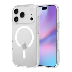 GENERICO - Funda Clear Case con MagSafe para iPhone 17 PRO Transparente