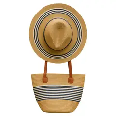 KAST PE - Pack Sombrero y Bolso Eliane Beige