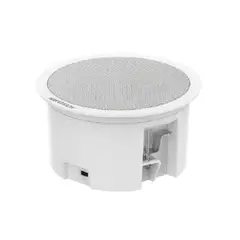 HIKVISION - Altavoz Secundario De Techo 6W - Sonido De Alta Calidad, Ideal Para Espacios Com