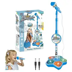 GENERICO - Karaoke para Niños con Luces y Micrófono Desmontable