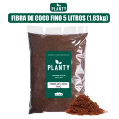 GENERICO - Sustrato Premium - Fibra de Coco Fino 5 Litros 1.62kg