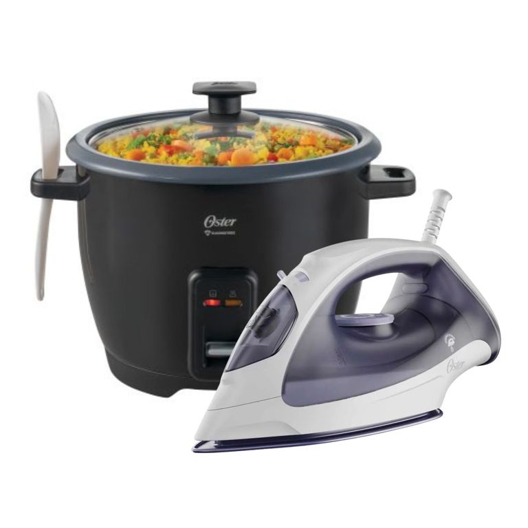 COMBO Olla Arrocera 18L + Plancha de Vapor