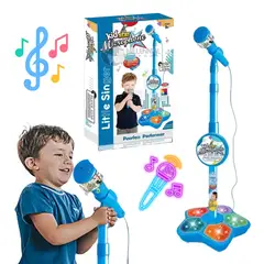 GENERICO - Karaoke Infantil con Luces y Micrófono Desmontable para Niños