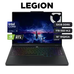 LENOVO - Laptop LEGION PRO 5 CORE ULTRA 9 275HX, RTX 5070 8GB, 32GB RAM, 1TB SSD, 16" WQXGA OLED