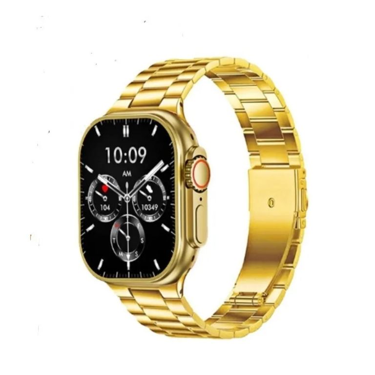 SMARTWATCH HK9 ULTRA MAX DORADO
