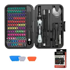 MIYAKO - Juego de destornillador de Precisión 132 en 1 TK-132N1