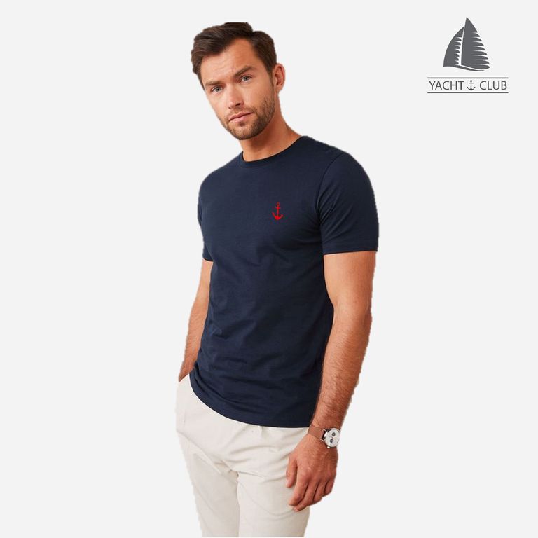Polo Algodón Hombre Yacht Club