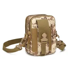 GENERICO - Pouch tactico portacelular con correaje bolso multifuncional Mini canguro morral molle