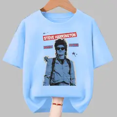 GENERICO - Polos Algodon Stranger Things Steve Harrington - Talla desde 10 hasta XL