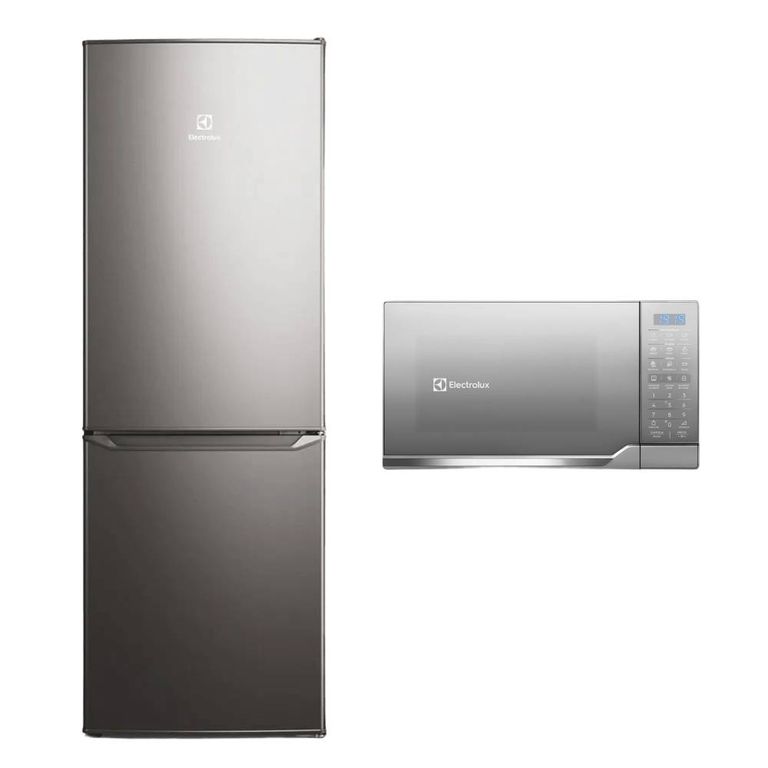 ComboRefrigerador Bottom Freezer 166L ERB162HS + Microondas 25L EMDO25S2GSRUG