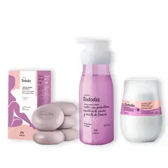 NATURA - Pack Tododia Avellana y Casis Body Splash -
