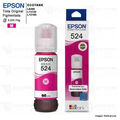 EPSON - Tinta T524 T524320 Magenta Botella de 70ml L15150 L15160