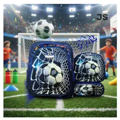GENERICO - Mochila Infantil Model Futbol Pelota Escolar Con Luces JS