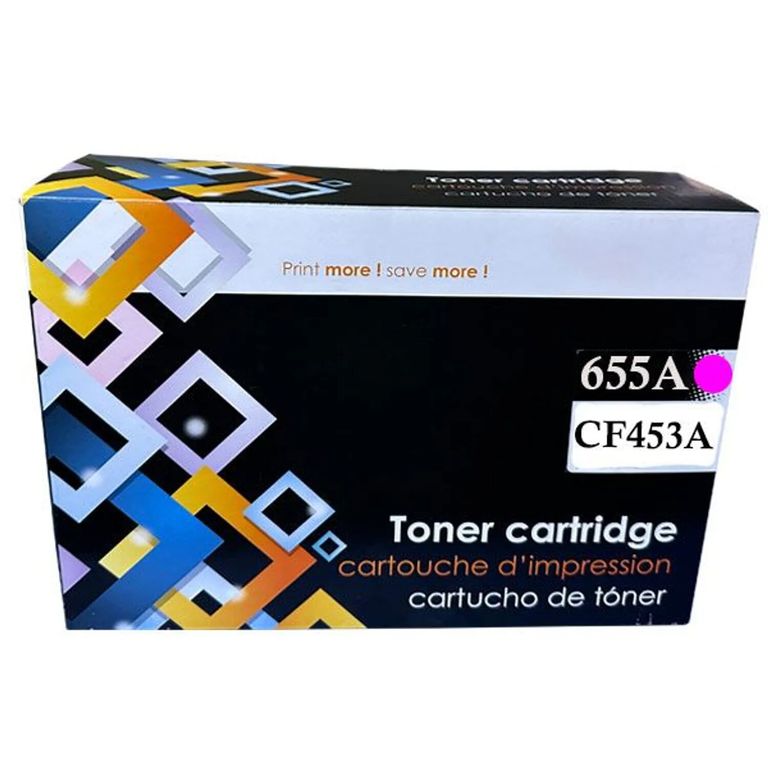 TÓNER COMPATIBLE HP CF453A 655A - MAGENTA