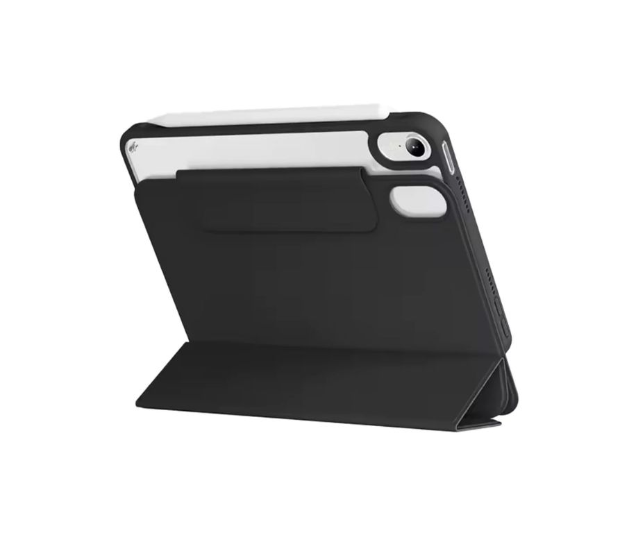 Case MAGNÉTICO DESMONTABLE para iPad Air 6 (13") de CUERO NEGRO PU