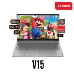 LENOVO - LAPTOP V15 G4 AMN AMD RYZEN 3 7320U FHD 8GB DDR5 SSD 256GB 15.6" Freedos