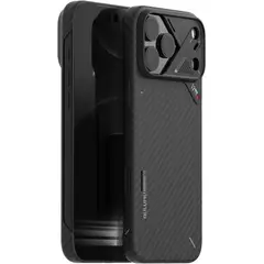 AULUMU - Case iPhone 17 Pro Max Fibra De Aramida + Magsafe Negro
