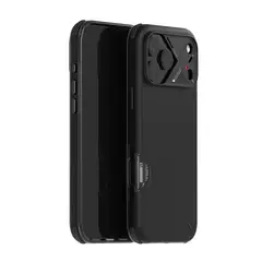 AULUMU - Case iPhone 17 Pro Max Aprueba Golpes Con MagSafe + Control de Cámara Negro
