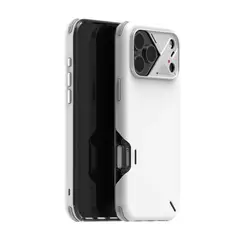 AULUMU - Case iPhone 17 Pro Max Shock Proof Con MagSafe + Control de Cámara Blanco