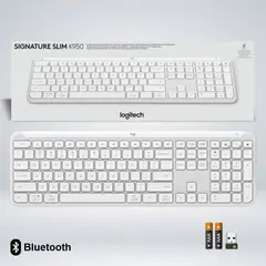 LOGITECH - TECLADO SLIM SILENT K950 WIRELESS BOLT USB BLUETOOTH SP