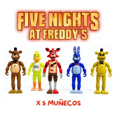 GENERICO - Juguete Set de Figuras Coleccionables Five Nights at Freddy's 5 Personajes