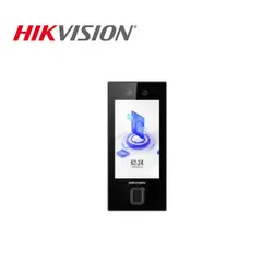 HIKVISION - CONTROL DE ACCESO Y ASISTENCIA CON HUELLA Y ROSTRO - HK-DS-K1T344EBFWX-E1