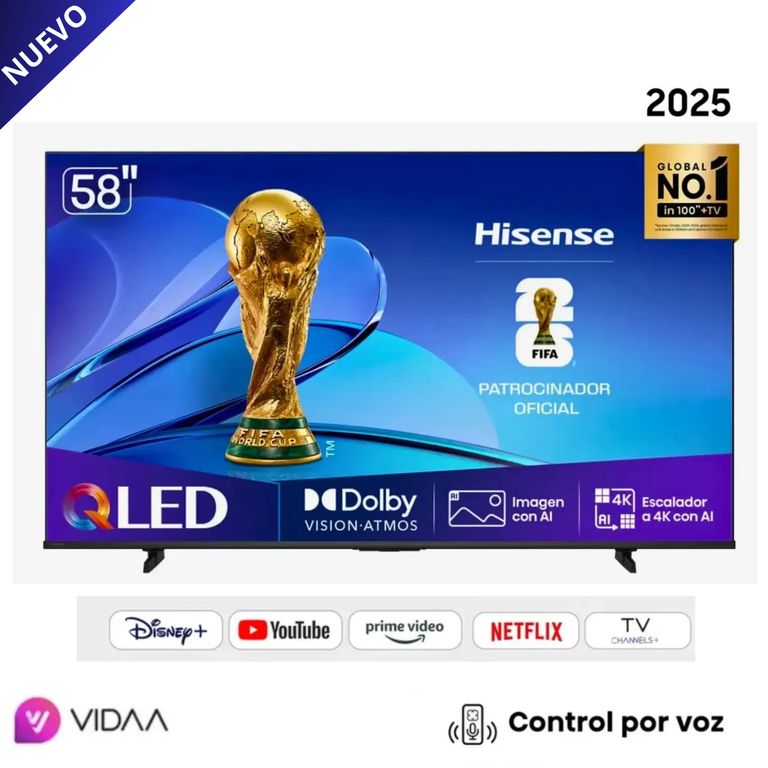 Televisor 58 QLED UHD 4K 58Q6QV 2025