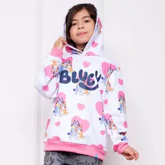 BLUEY - HOODIE NIÑA - FRANELA SPUM