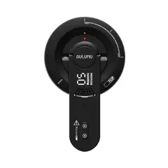 AULUMU - Parante G05 Magsafe Rotación 360° Aluminio Ultra Delgado Con Abridor Caja Color Negro