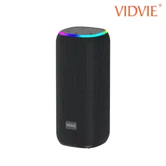 VIDVIE - Parlante Inalámbrico 60W Con Luces RGB SP927 Diseño Resistente