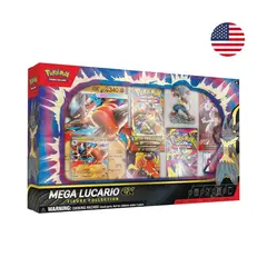 POKEMON - TCG Figure Collection Mega Lucario Ex - Ingles