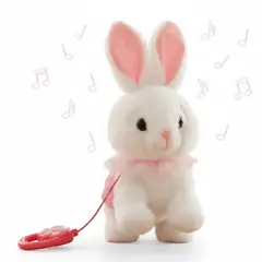 GENERICO - Mascota Interactiva Musical Conejo Camina Collar Eléctrico Niños