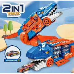 GENERICO - DINOSAURIO LANZA CARROS