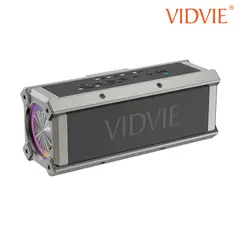 VIDVIE - Parlante Inalámbrico 80W Con Luces RGB Diseño Resistente y Sonido Premium XL-SP909