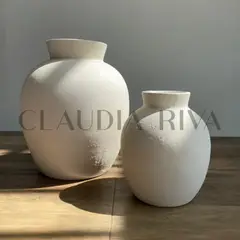 CLAUDIA RIVA HOME - Jarrón de ceramica Olmo Large
