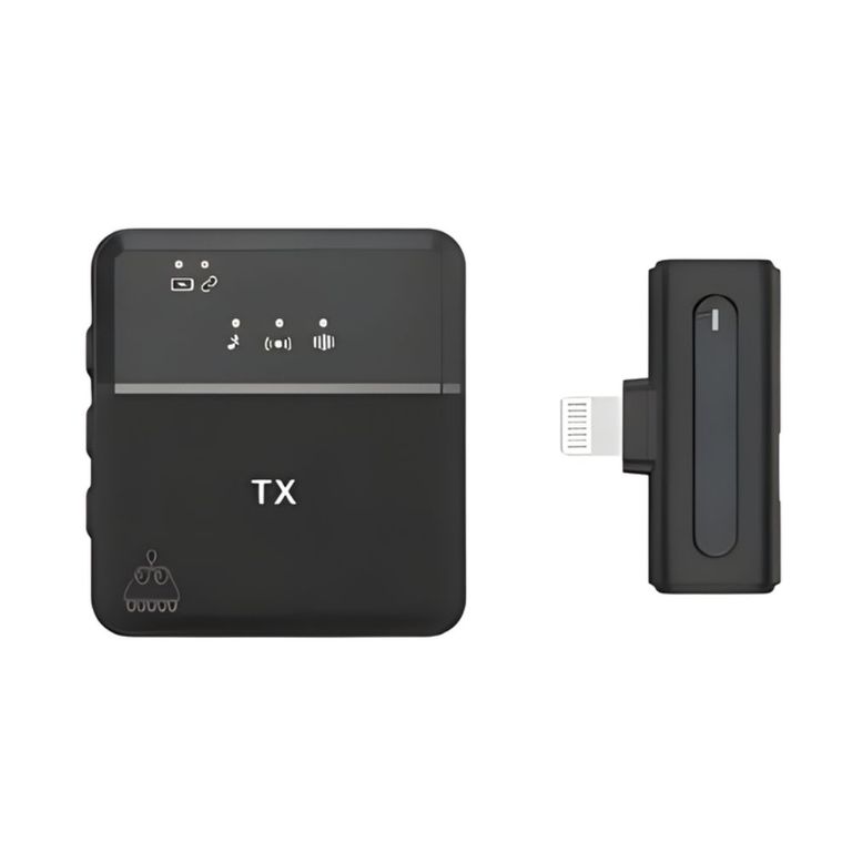 Micrófono Inalámbrico Lavalier Tipo C SX8 Negro