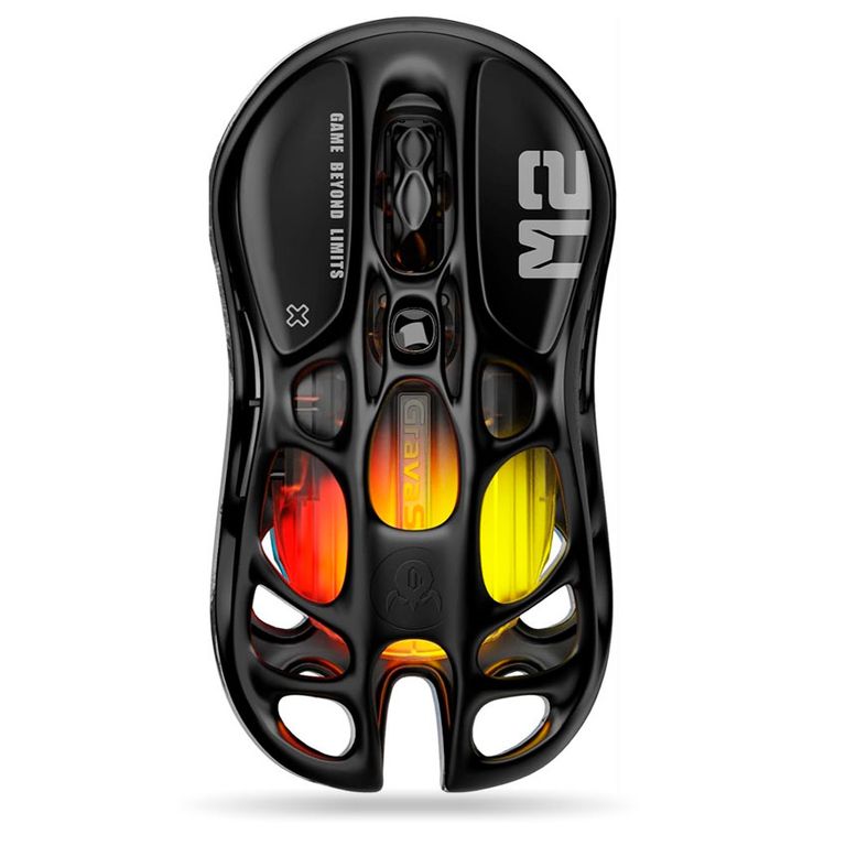 Mouse Gamer Inalámbrico Mercury M2 Stealth Black