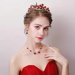 GENERICO - CORONA DIADEMA TIARA MUJER PARA CUMPLEAÑOS