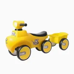 GENERICO - Coche De Equilibrio Carrito Para Niños Remolque - Amarillo