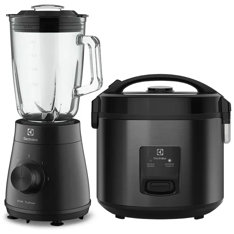 Combo Licuadora 500w con Tecnologia TruFlow EBS20 + Olla Arrocera 35L ERC30
