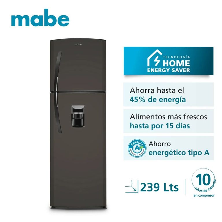 REFRIGERADORA RMA255FYPG 239LT GRAFITO NO FROST