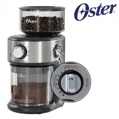 OSTER - Molinillo de Cafe BVSTBMH24 de Muelas con 18 Configuraciones de Molienda