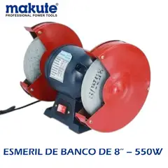 MAKUTE - ESMERIL DE BANCO DE 8” 550W
