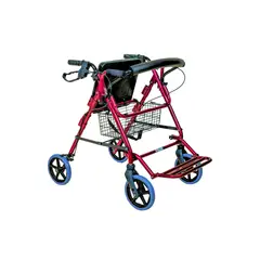 SALUX - ANDADOR GUINDA CON POSAPIES