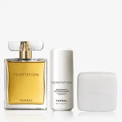 YANBAL - Set Temptation Mujer Eau de Parfum + Desodorante + Jabón