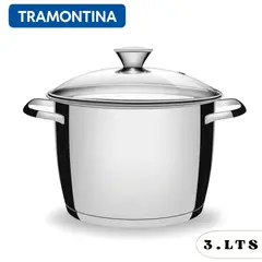 TRAMONTINA - Olla Acero Inoxidable 18 Cm 3.0 Lt Allegra - Tramontina.