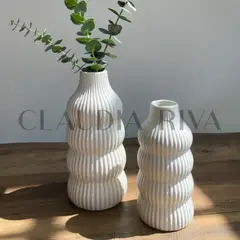 CLAUDIA RIVA HOME - Jarrón de ceramica Flora