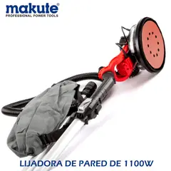 MAKUTE - LIJADORA DE PARED DE 1100W